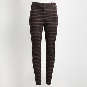 LOFT:  Petite Plaid Skinny Ankle Pants